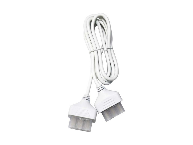 SKU 10182 V-TAC Cavo di Alimentazione per Plafoniere a Sospensione con 2 spine 2m Bianco