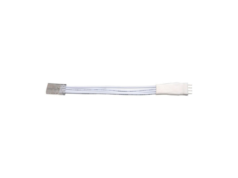 SKU 11341 V-TAC Connettore Flessibile Per Alimentazione Strip LED COB a 4 Pin Lunghezza 125mm per Sku 2880