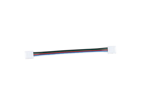 SKU 2587 V-TAC Connettore Flessibile Clip 5 Pin per Strip LED SMD 5050 RGB+W 10mm Cavo 170mm