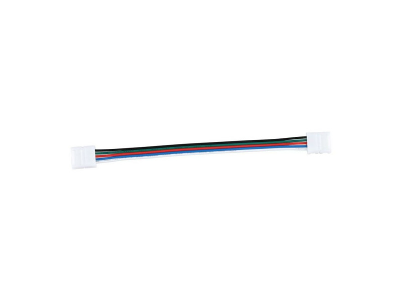 SKU 2587 V-TAC Connettore Flessibile Clip 5 Pin per Strip LED SMD 5050 RGB+W 10mm Cavo 170mm
