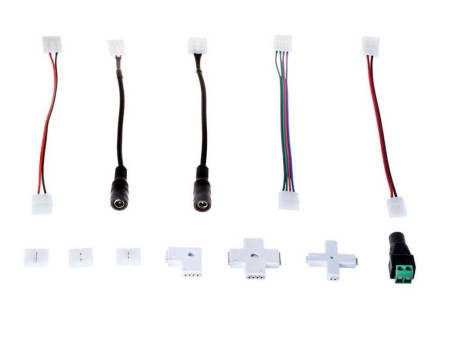 SKU 3510 V-TAC Connettore a "X" per Strip LED SMD5050