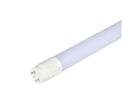 SKU 21653 VT-121 V-TAC PRO Tubo LED Chip Samsung T8 18W 100LM/W G13 120cm in Nanoplastica Ruotabile 3000K