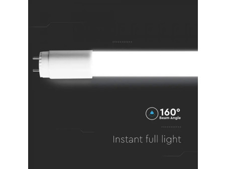 SKU 23871 VT-062 V-TAC Tubo LED T8 7.5W 125LM/W G13 60cm incluso Starter Ruotabile 4000K