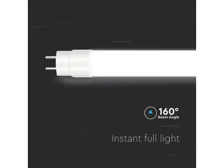 SKU 23876 VT-152 V-TAC Tubo LED T8 24W 125LM/W G13 150cm incluso Starter 6500K