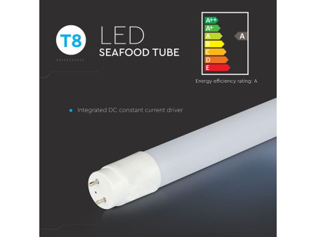 SKU 6325 VT-1228 V-TAC Tubo LED T8 18W G13 120cm per Pescherie