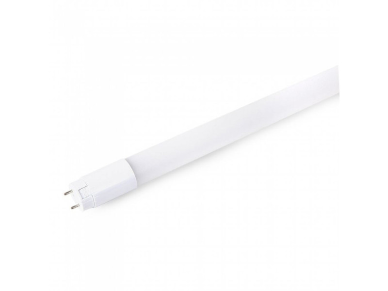 SKU 672 VT-122 V-TAC PRO Tubo LED Chip Samsung T8 18W 125LM/W G13 120cm in Nanoplastica 4000K