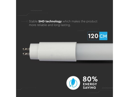 SKU 6321 VT-1225 V-TAC Tubo LED T5 16W 100LM/W G5 120cm 6500K