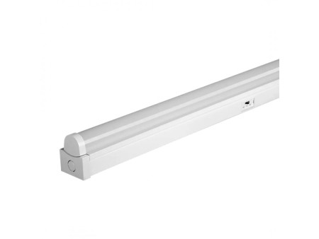 SKU 20149 VT-8-45 V-TAC PRO Plafoniera LED Chip Samsung Lineare 40W 120LM/W 120cm Raccordabile con Interruttore CCT:3IN1 4800LM