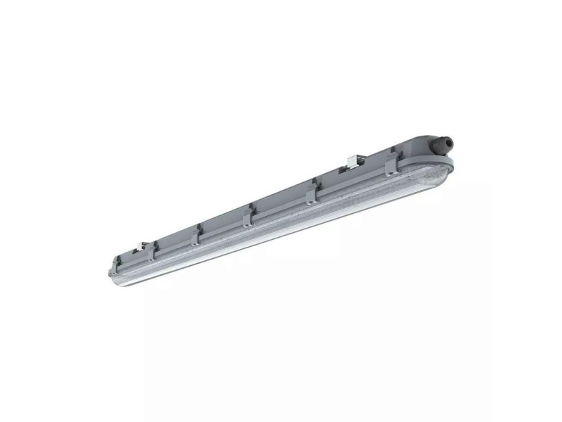 SKU 20204 VT-120036-T V-TAC PRO Plafoniera LED Samsung Impermeabile 36W 120LM/W M-Series Trasparente 120cm 6400K IP65
