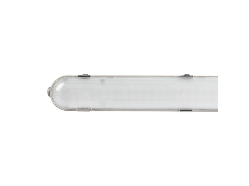 SKU 20213 VT-150148-T V-TAC PRO Plafoniera LED Chip Samsung Impermeabile 48W 120LM/W M-Series Trasparente 150cm 4000K IP65