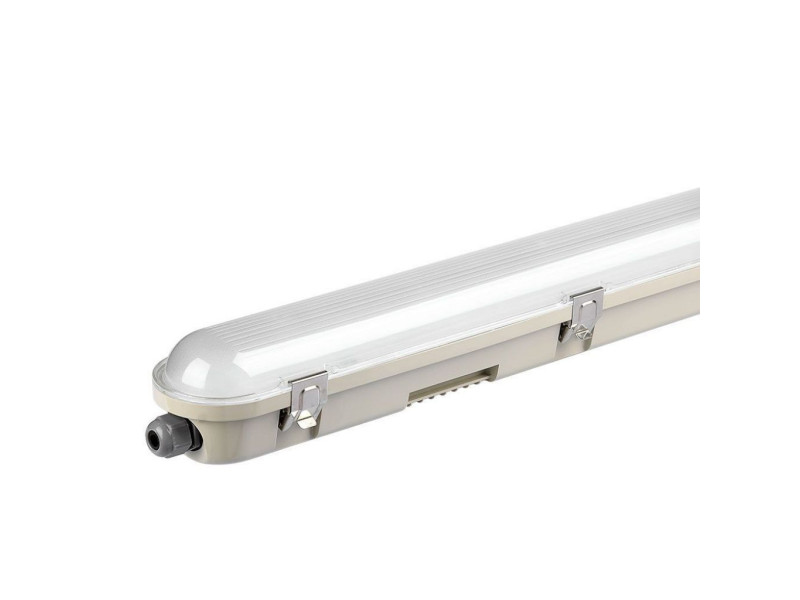 SKU 20212 VT-150148-T V-TAC PRO Plafoniera LED Chip Samsung Impermeabile 48W 120LM/W M-Series Trasparente 150cm 6400K IP65