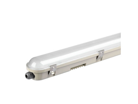 SKU 20218 VT-120136-T V-TAC PRO Plafoniera Samsung Impermeabile 36W 120LM/W M-Series Trasparente Corpo Bianco 120cm 6400K IP65