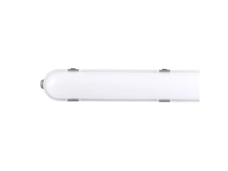 SKU 20220 VT-150148E V-TAC PRO Plafoniera LED Samsung Impermeabile 48W 120LM/W M-Series con Kit di Emergenza 150cm 6400K IP65