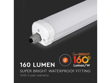 SKU 216483 VT-1532 V-TAC Plafoniera LED Impermeabile 32W 160LM/W X-Series 150cm 4000K IP65