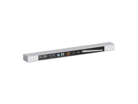 SKU 216486 VT-1524 V-TAC Plafoniera LED Impermeabile 24W 160LM/W X-Series 120cm 6500K IP65