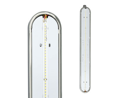 SKU 6200 VT-1248 V-TAC Plafoniera LED Impermeabile 36W 120cm 4500K IP65