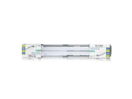 SKU 6465 VT-6029 V-TAC Plafoniera LED Doppia Impermeabile 10W 60cm 4000K IP65
