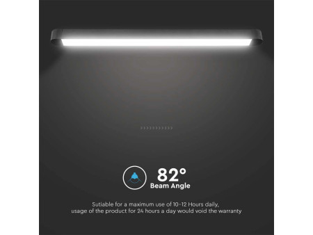 SKU 10245 VT-4218 V-TAC Faretto LED Lineare da Binario Magnetico Slim 18W Colore Nero 4000K