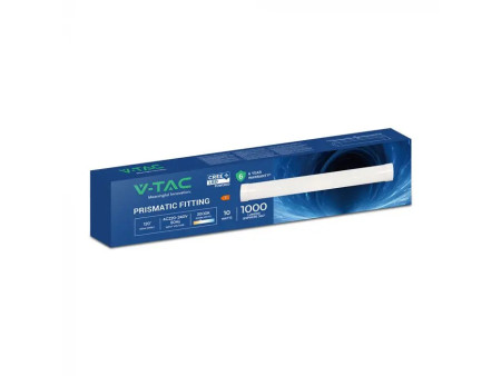 SKU 203446 VT-8-10 V-TAC PRO Plafoniera LED Prismatica Chip CREE 10W 100LM/W 30cm 3000K
