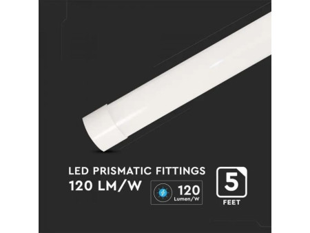 SKU 20354 VT-8-50 V-TAC PRO Plafoniera LED Prismatica Chip Samsung 50W 120LM/W 150cm 4000K IP20