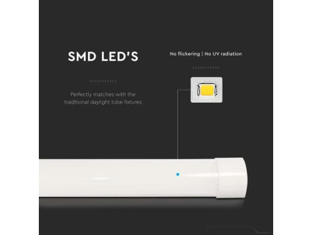 SKU 20364 VT-8330 V-TAC Plafoniera LED Prismatica 30W 155LM/W 120cm 6500K