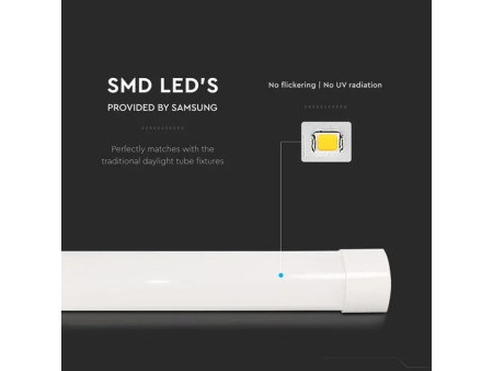 SKU 20367 VT-8338 V-TAC Plafoniera LED Prismatica 38W 155LM/W 150cm 6500K