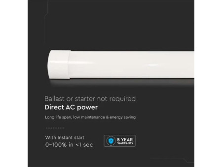 SKU 20367 VT-8338 V-TAC Plafoniera LED Prismatica 38W 155LM/W 150cm 6500K
