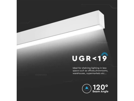 SKU 21463 VT-7-46 V-TAC PRO Plafoniera LED Chip Samsung 40W Lineare Bianca 4000K