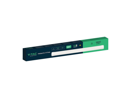 SKU 23786 VT-8320 V-TAC Plafoniera LED Prismatica 20W 120LM/W 60cm 4000K