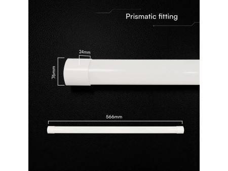 SKU 24218 VT-8320CCT V-TAC Plafoniera LED Prismatica 20W 120LM/W 60cm Bianca CCT