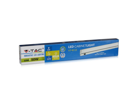 SKU 5069 VT-8112 V-TAC Plafoniera LED Sottopensile 10W 60cm Rotabile 4000K