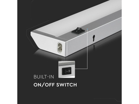 SKU 5068 VT-8112 V-TAC Plafoniera LED Sottopensile 10W 60cm Rotabile 3000K