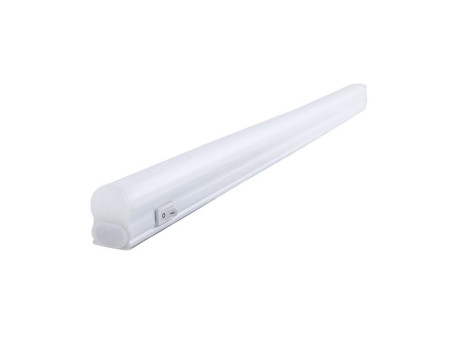 SKU 6171 VT-6073 V-TAC Plafoniera LED Lineare 7W 60cm Raccordabile con Interruttore 6400K