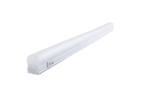 SKU 6172 VT-1273 V-TAC Plafoniera LED Lineare 14W 120cm Raccordabile con Interruttore 3000K