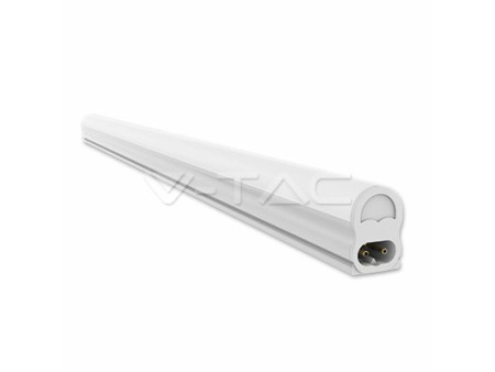 SKU 6172 VT-1273 V-TAC Plafoniera LED Lineare 14W 120cm Raccordabile con Interruttore 3000K