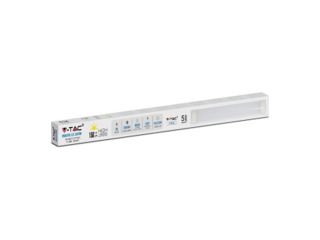 SKU 6490 VT-8330 V-TAC Plafoniera LED Prismatica 30W 160LM/W 120cm 3000K