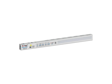 SKU 6493 VT-8338 V-TAC Plafoniera LED Prismatica 38W 160LM/W 150cm 3000K