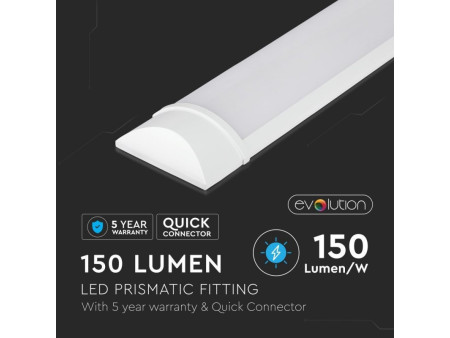 SKU 6493 VT-8338 V-TAC Plafoniera LED Prismatica 38W 160LM/W 150cm 3000K