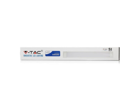 SKU 671 VT-8-60 V-TAC PRO Plafoniera LED Prismatica Chip Samsung 60W 120LM/W 180cm 6400K IP20