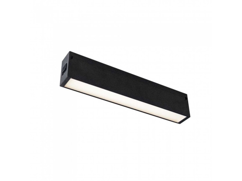 SKU 7954 VT-4121 V-TAC Plafoniera LED SMD Lineare da Binario Magnetica 20W 24V 652x35x59mm Colore Nero 3000K IP20 CRI90