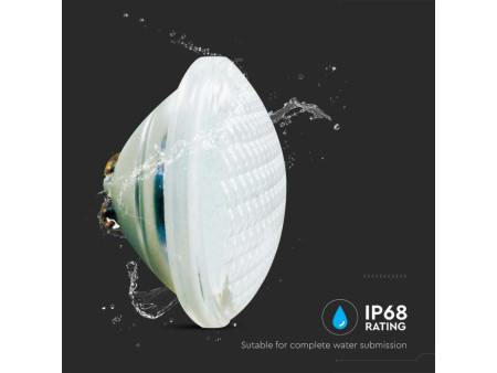 SKU 8026 VT-12135 V-TAC Lampada LED da Piscina 35W PAR56 in Vetro 6500K IP68