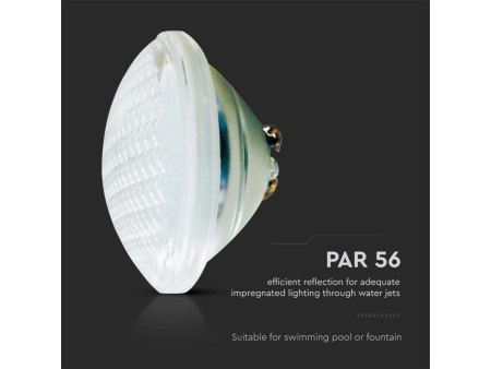 SKU 8026 VT-12135 V-TAC Lampada LED da Piscina 35W PAR56 in Vetro 6500K IP68