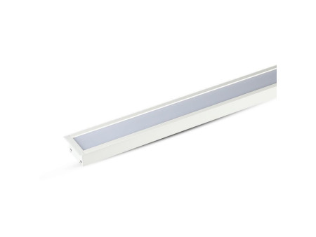 SKU 21381 VT-7-41-W V-TAC PRO Plafoniera LED Chip Samsung a Incasso 40W Lineare Bianco 120cm 4000K