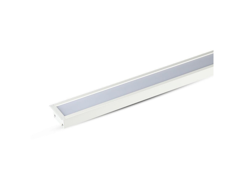 SKU 21381 VT-7-41-W V-TAC PRO Plafoniera LED Chip Samsung a Incasso 40W Lineare Bianco 120cm 4000K