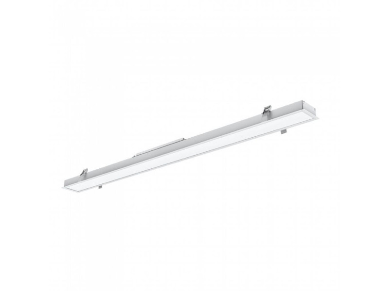 SKU 380 VT-7-41-S V-TAC PRO Plafoniera LED Chip Samsung a Incasso 40W Lineare Colore Argento 4000K