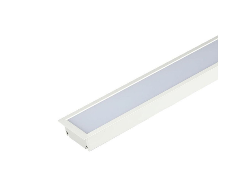 SKU 382 VT-7-42-W V-TAC PRO Plafoniera LED Chip Samsung a Incasso 40W Lineare Colore Bianco 4000K