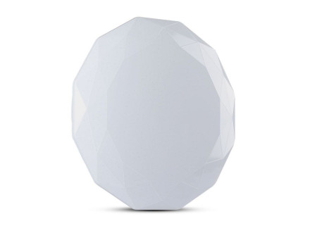 SKU 1492 VT-8557 V-TAC Plafoniera LED a Diamante 60W con Telecomando Cambia Colore 3in 1 Dimmerabile
