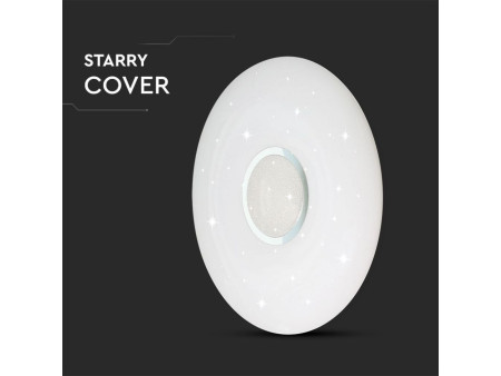 SKU 1494 VT-8405 V-TAC Plafoniera LED Rotonda 40W con Telecomando Cambia Colore 3 in 1 Dimmerabile