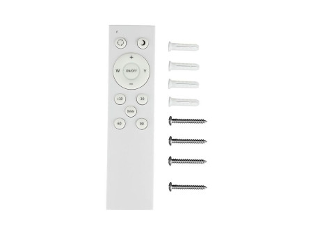 SKU 1495 VT-8472 V-TAC Plafoniera LED Rotonda 72W Telecomando Cambia Colore 3 in 1 Effetto Stellato d: 670mm h: 75mm Dimmerabile
