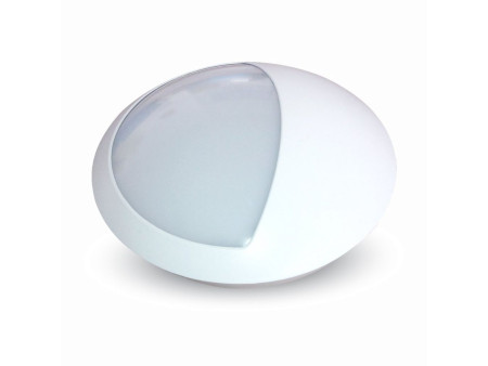 SKU 4986 VT-8006 V-TAC Plafoniera LED Rotonda con Palpebra 12W Colore Bianco 4500K IP66
